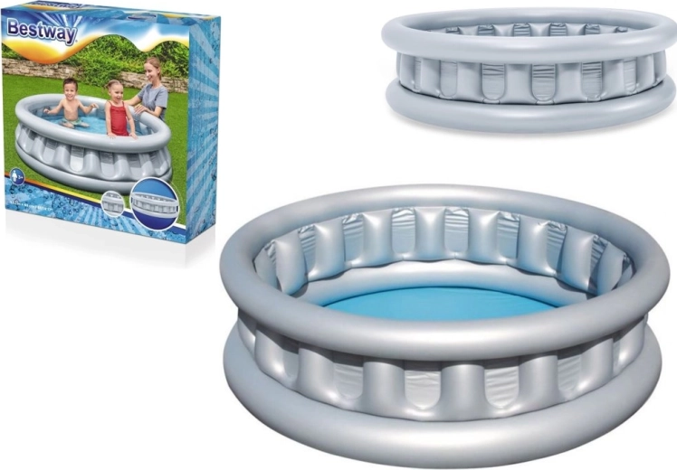 oppustelig børnepool rumskib 152 × 43 cm BESTWAY