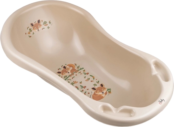 Maltex babybadekar The Nature Buddies ræv 84 cm beige