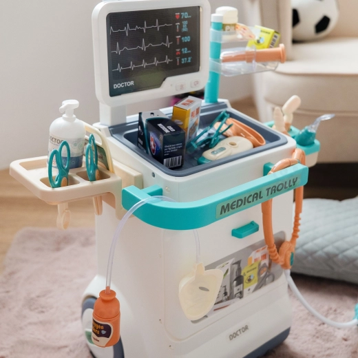 Mobil klinik med opbevaringsplads