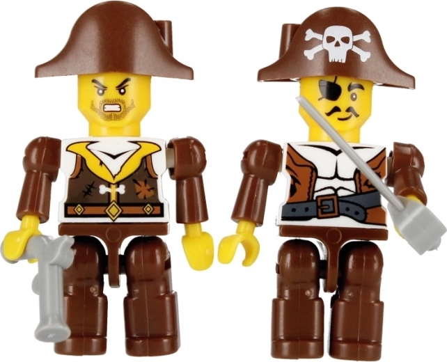 To pirat-minifigurer