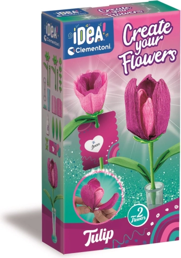 Mini blomsterfabrik – tulipan