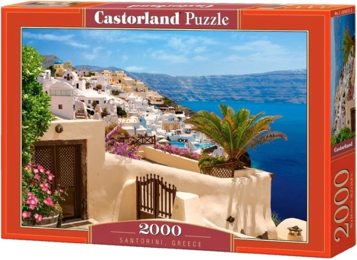 Castorland puslespil Santorini, Grækenland 2000 brikker
