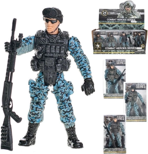 Kovsoldat med våben – 4 varianter