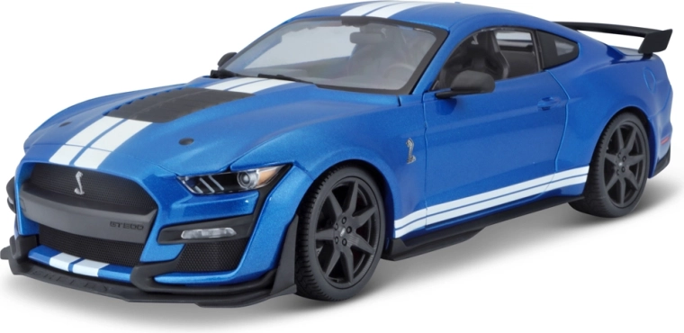 Maisto Ford Shelby GT500 2020 metalbilmodel 1:18 blå