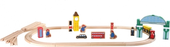 træ togbane paddington – london-station, 43 dele