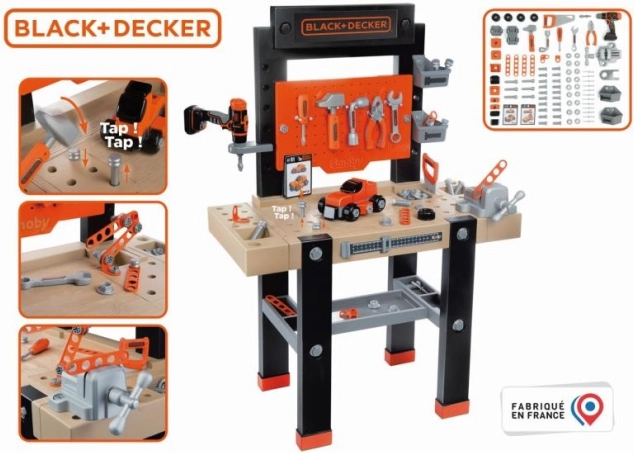 Børne-arbejdsbænk BLACK+DECKER Bricolo Center