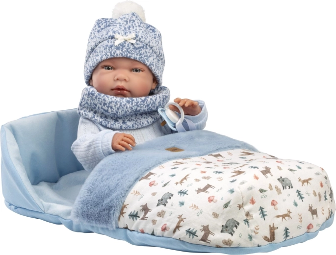 Llorens New born nyfødt dreng realistisk dukke 40 cm