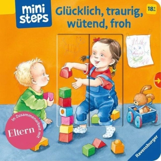 Ravensburger Glücklich, traurig, wütend, froh - børnebog