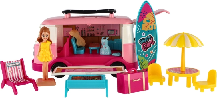 Surfbræt, liggestol og strandudstyr