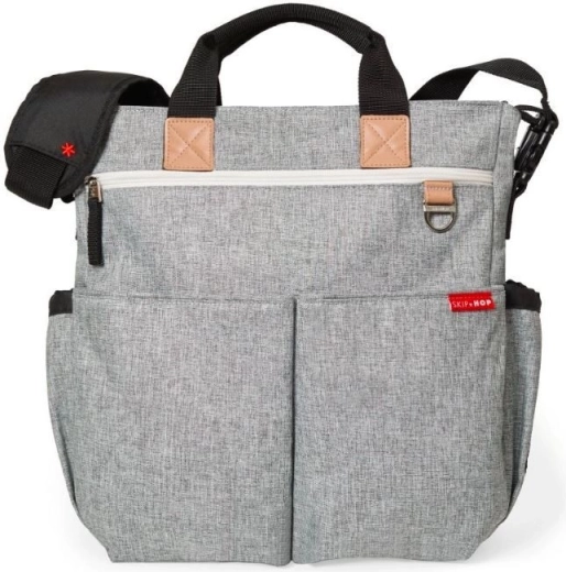 Pusletaske Skip Hop Duo Signature grå