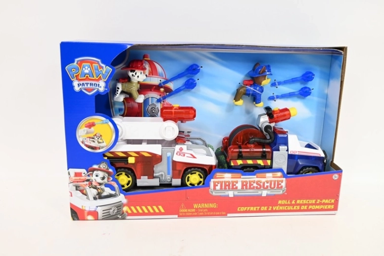 Spin Master Paw Patrol Fire Rescue sæt med køretøjer 2 stk.