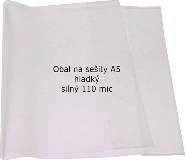 Omslag til A5-hæfter CONCORDE, 110 mikron, sæt med 10 stk.