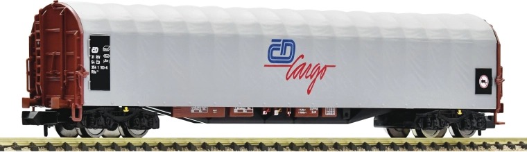 Fleischmann godsvogn med forskydelig presenning ČD Cargo (Rils), skala N