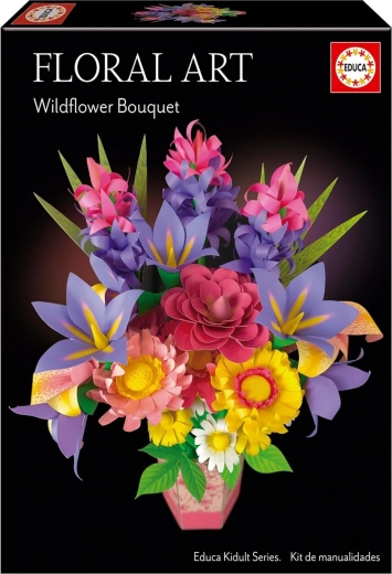 Educa 3D-puslespil Floral Art – markbuket
