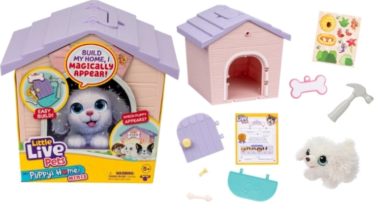 Little Live Pets My Puppy’s Home Minis – hvalp med hundehus