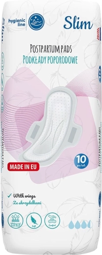 Engang barselsbind med vinger AKUKU Slim 10 stk