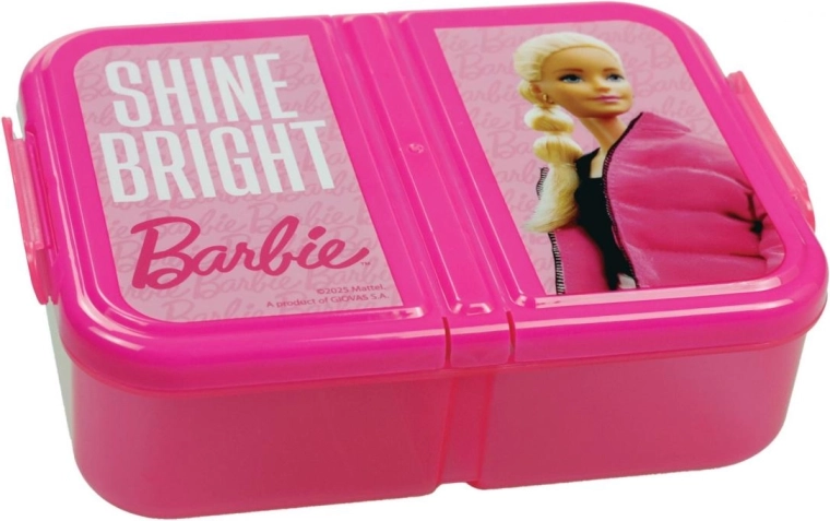 Flerkammer-madkasse Barbie
