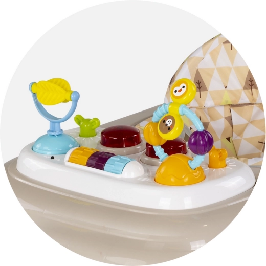 Interaktivt aktivitetsbord med lys og melodier