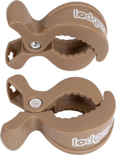 Lodger swaddle clip beige - 2 stk.