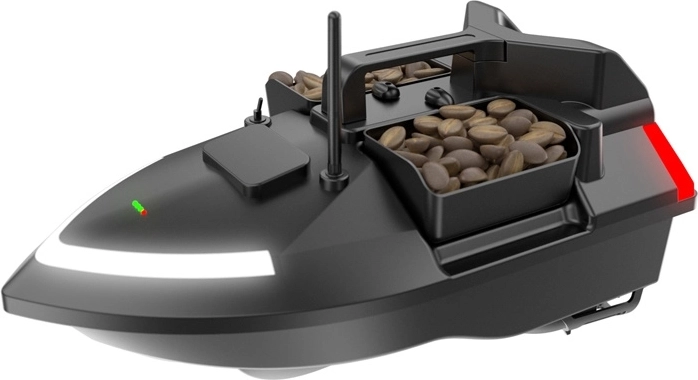 Tre uafhængige rum til op til 2 kg agn