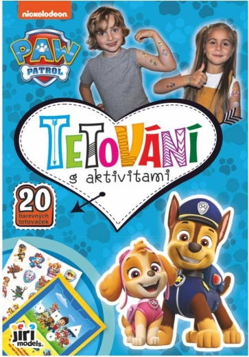 Aktivitets- og tatoveringshæfte PAW PATROL