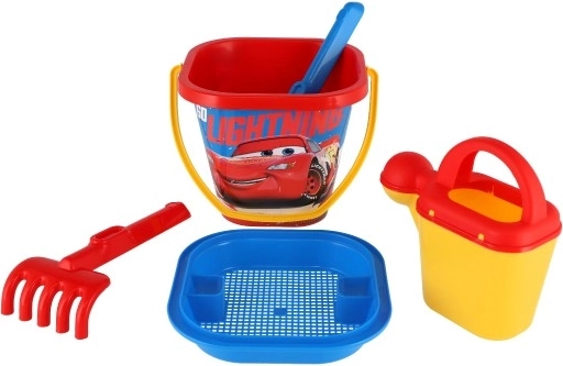 Firkantet spand med Disney Cars-motiv