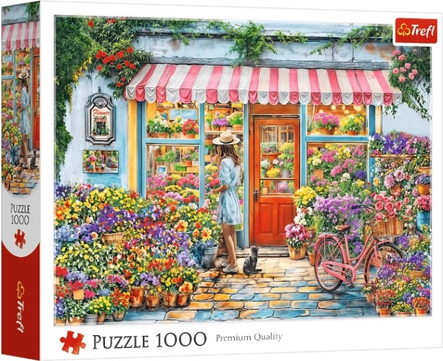 Trefl puslespil 1000 brikker Blomsterbutik