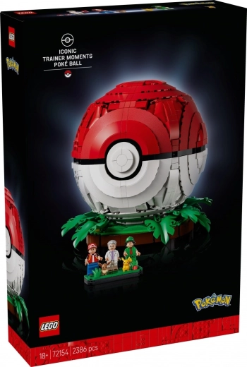 LEGO Pokémon ikonisk Poké Ball med trænere