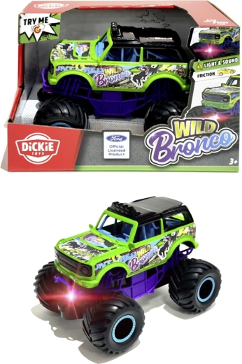 Ford Wild Bronco-bil med lys- og lydeffekter, 18 cm