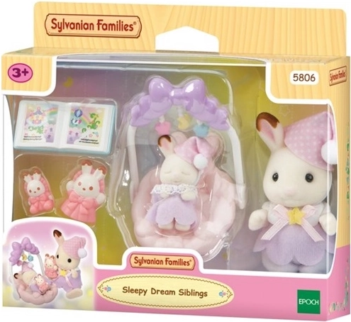 Sylvanian Families sovende søskende