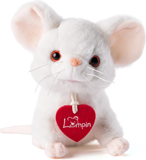 Plysset mus Petit 14 cm – siddende