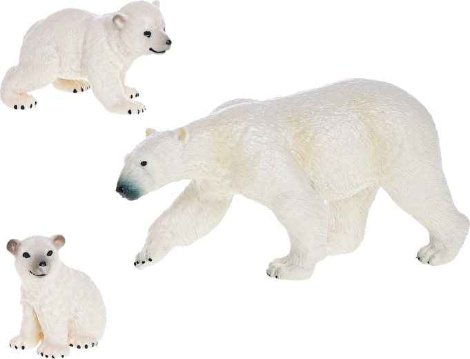 Bjørnefamilie til flere legescenarier