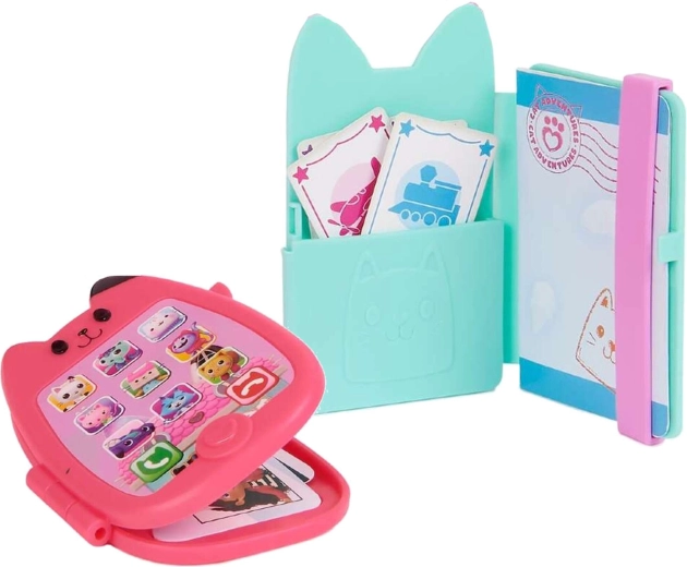 Åbnbar telefon og pung til rolleleg