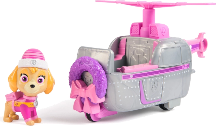 Skye-figur i vinteroutfit