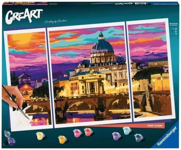 Ravensburger CreArt panorama – Rom maling efter tal