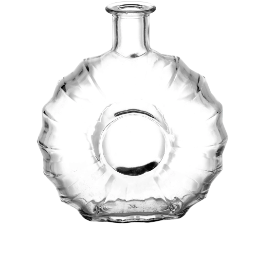 Flaske 500 ml med medaljon og kork 21 mm