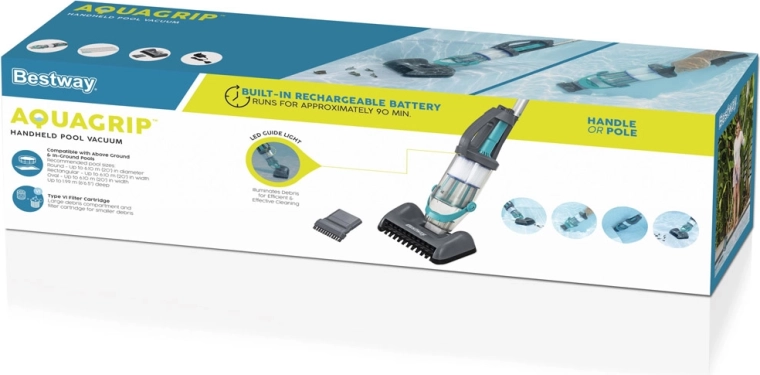 Trådløs ydeevne op til 90 minutter + LED