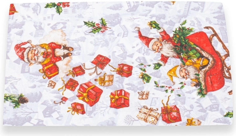 Bomulds pudebetræk New Baby Christmas 40×40 cm