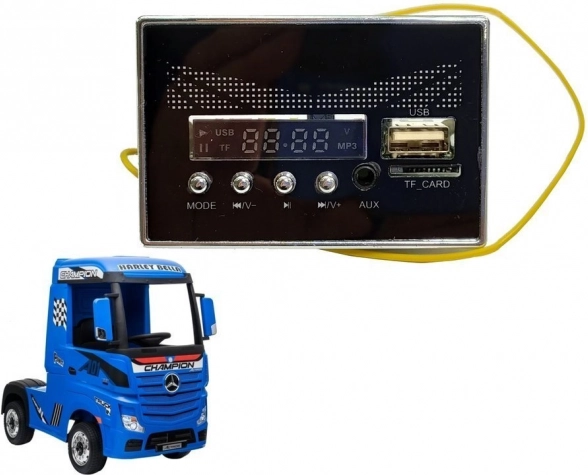 Musikpanel til elbil ACTROS HL358