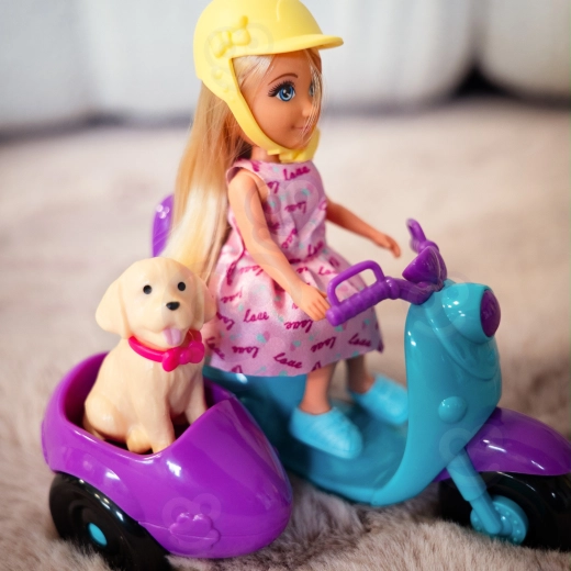 Scooter med sidevogn