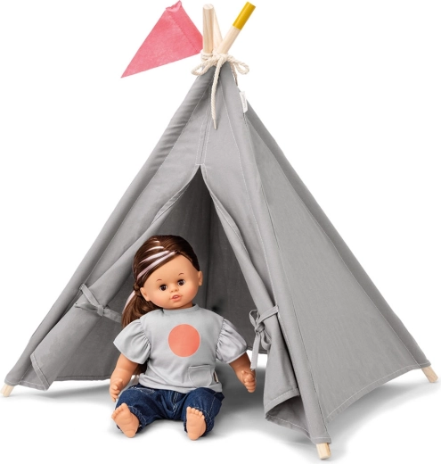 Tipi-telt til dukker Skrållan