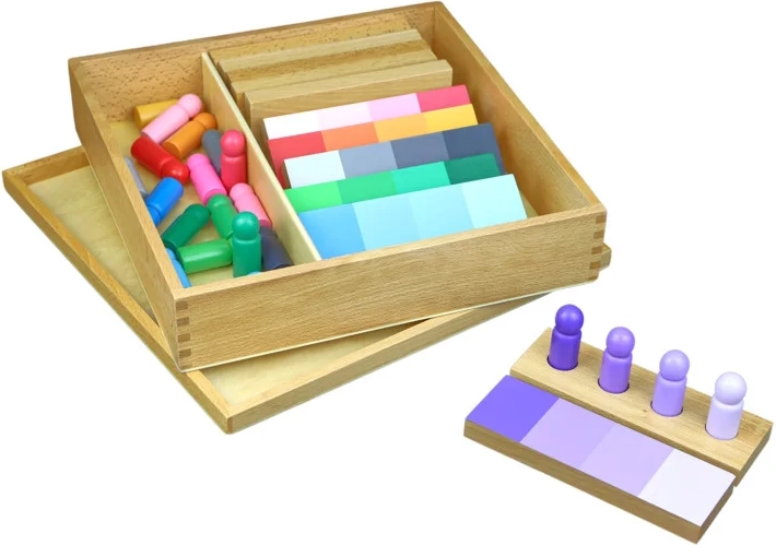 Moyo Montessori farvenuancer – figurer og brikker