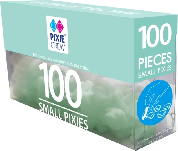 Pixie Crew små pixels, lyser i mørke, 100 stk.