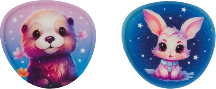 Udskiftelige BAAGLIES-badges – Søde kæledyr, 2 stk.
