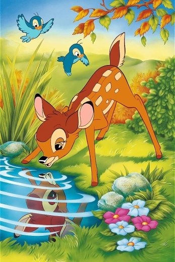 Puzzle Trefl Disney: Bambi 600 brikker