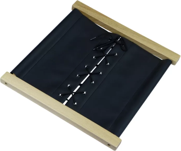 Lukkeramme – snørebåndsbinding (Montessori)
