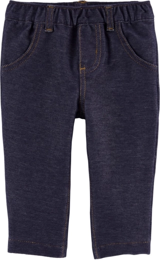 Pigeleggings i denimlook fra CARTER'S, nyfødt 56