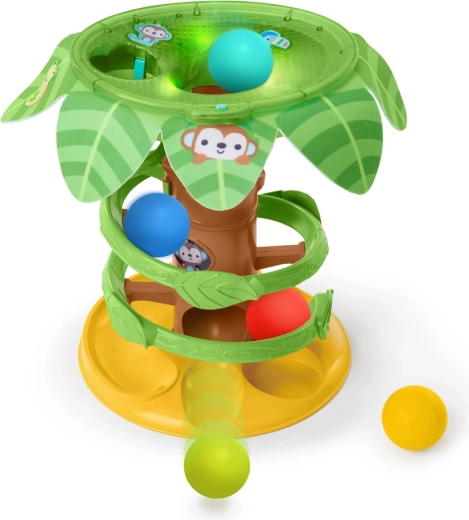 Bright Starts musikalsk kuglebane Tropical Twirl 6 m+