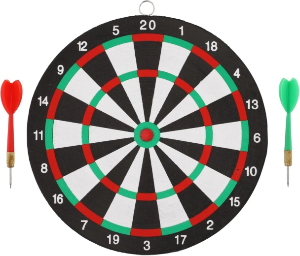 Dartskive 24 cm til træning af præcision