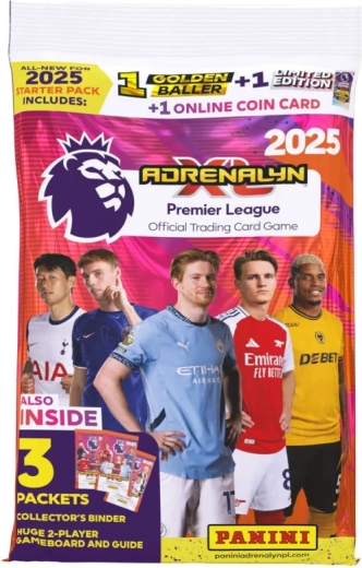 Panini Premier League 2025 Adrenalyn XL startsæt
